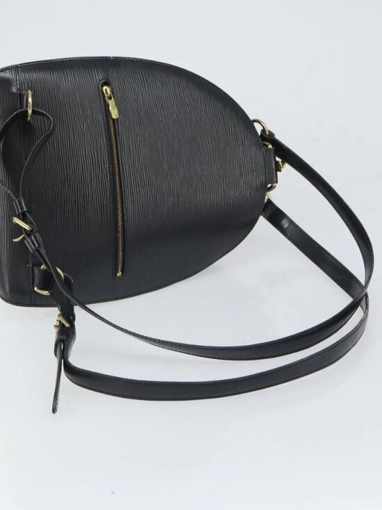 LOUIS VUITTON Epi Mabillon Backpack Black